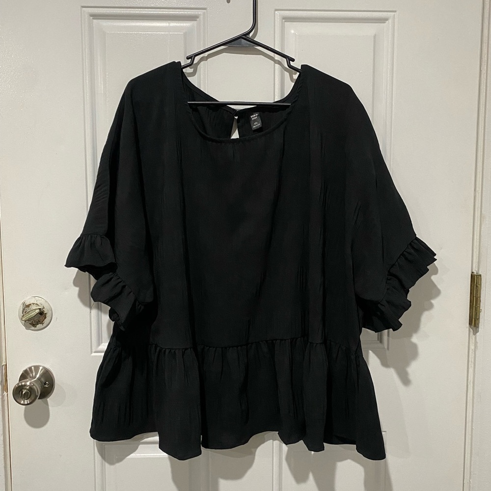 Women’s Oversized Peplum Top